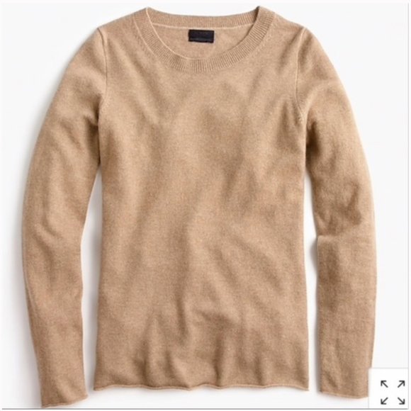 J. Crew Sweaters - JCrew 100% Cashmere Sweater - Camel